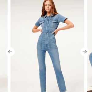 brand new - no tags good american fit for success jumpsuit size 3